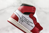 Off-White x Air Jordan 1 Chicago - Celebrity fashion