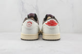 Travis Scott x Air Jordan 1 Low Reverse Mocha - Celebrity fashion