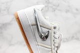 Travis Scott x Nike Air Force 1 White - Celebrity fashion