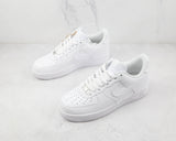 Nike Air Force 1 "Triple White" - Celebrity fashion