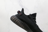 Yeezy Boost 350 v2 Black Red (Bred) - Celebrity fashion