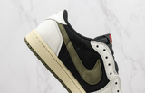 Travis Scott x Air Jordan 1 Low Olive - Celebrity fashion