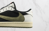 Travis Scott x Air Jordan 1 Low Olive - Celebrity fashion