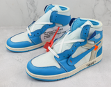 Off-White x Air Jordan 1 UNC - Celebrity fashion